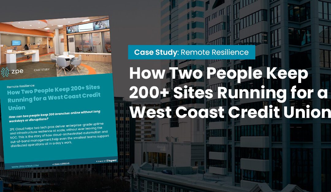 When Every Branch Matters: How a Credit Union Reinforced Network Resilience