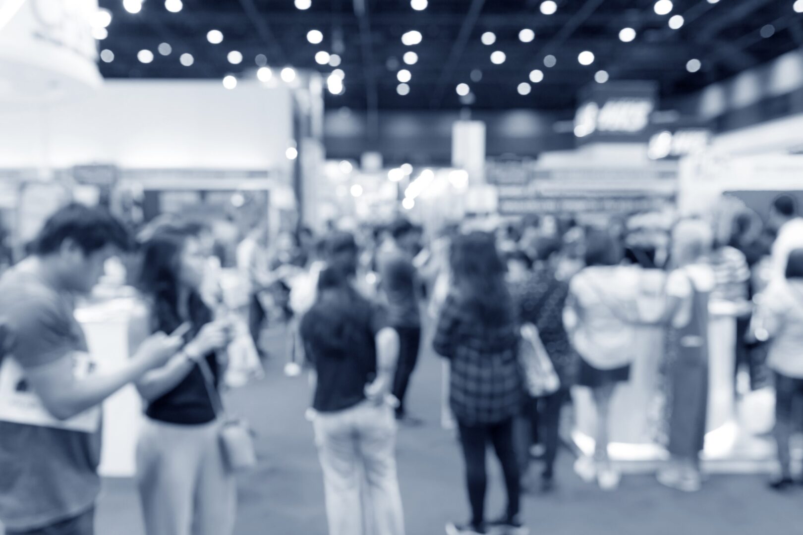 Abstract blurred event exhibition with people background, business convention show concept Abstract blurred event exhibition with people background, business convention show concept
