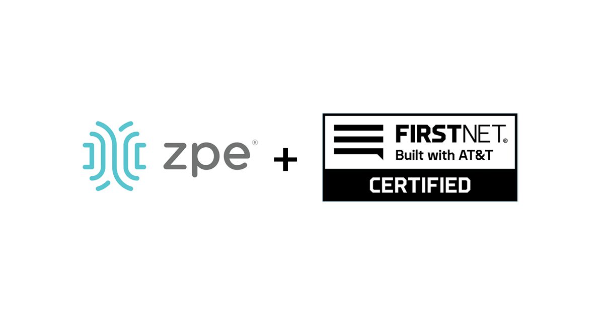 FirstNet and ZPE logos FirstNet and ZPE logos
