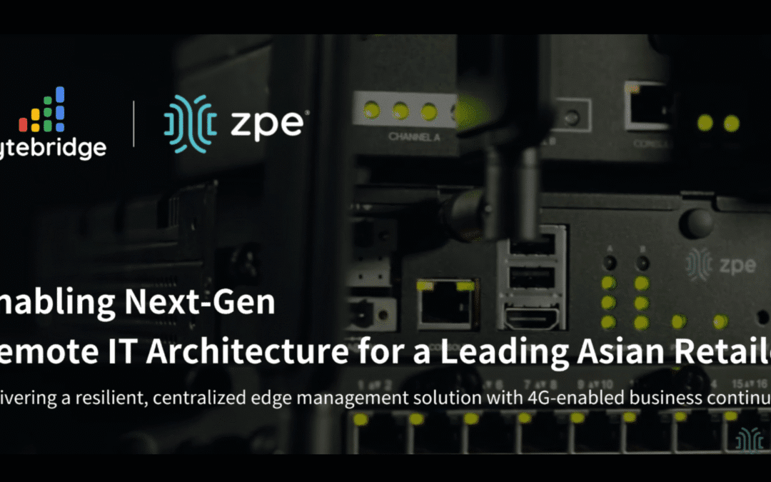 Lower Costs, Greater Resilience: Supporting Business Continuity For A Leading Asian Retailer