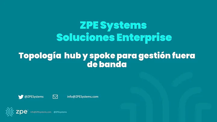 Hub And Spoke Architecture For Network Management